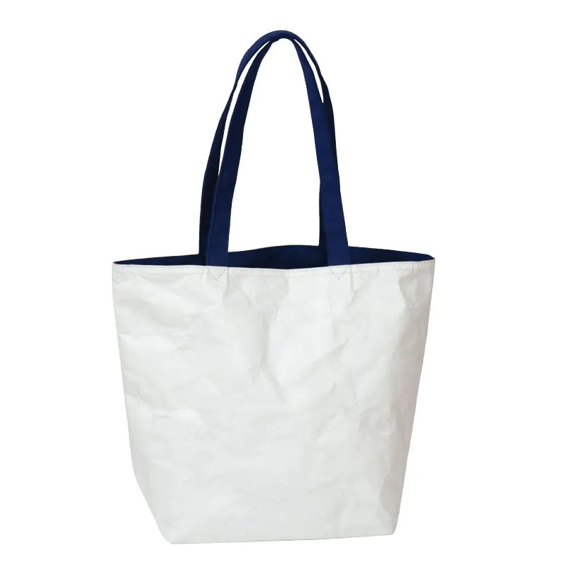 

Large capacity Recyclable Tyvek Tote bag Durable Single Shoulder Waterproof Bag for women