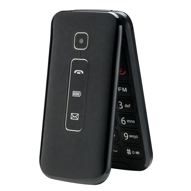 

YINGTAI old man push-button Mobile Phone 3G WCDMA Single SIM Elder Fold Phone cellular SOS 2.4 inch Big keyboard T31 Flip cell