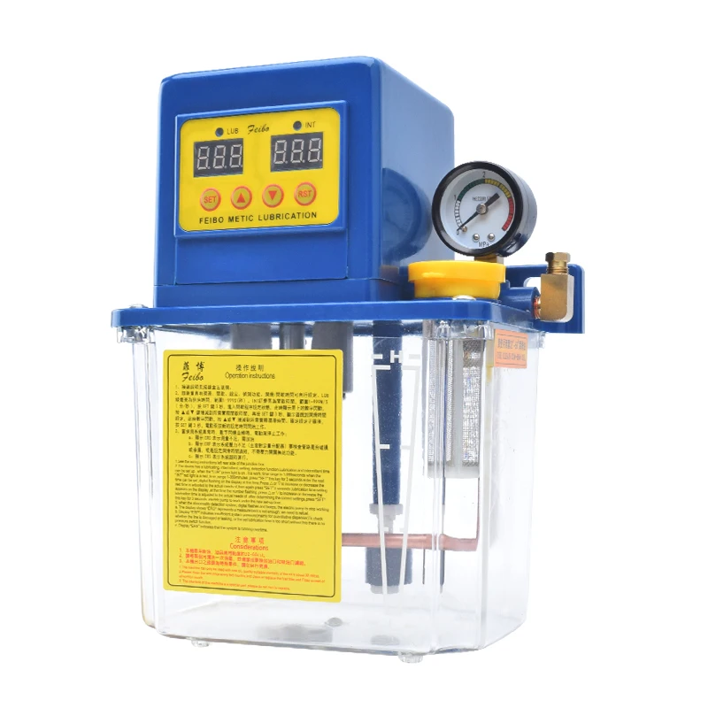 LIHAN Engraving Machine Oil Pump Electric Automatic Oil Supply Pump Electric 1L 2L Oil Pump