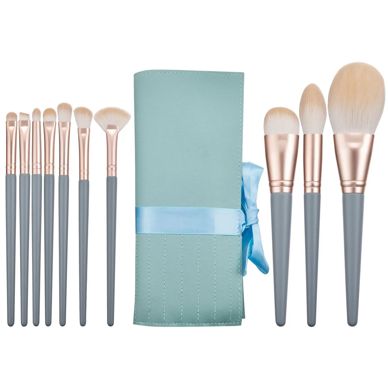 

Professional Wholesale Brushes Makeup Custom Bruch Set Rose Gold Deluxe Fashion Concealer Brochas Para Maquillaje