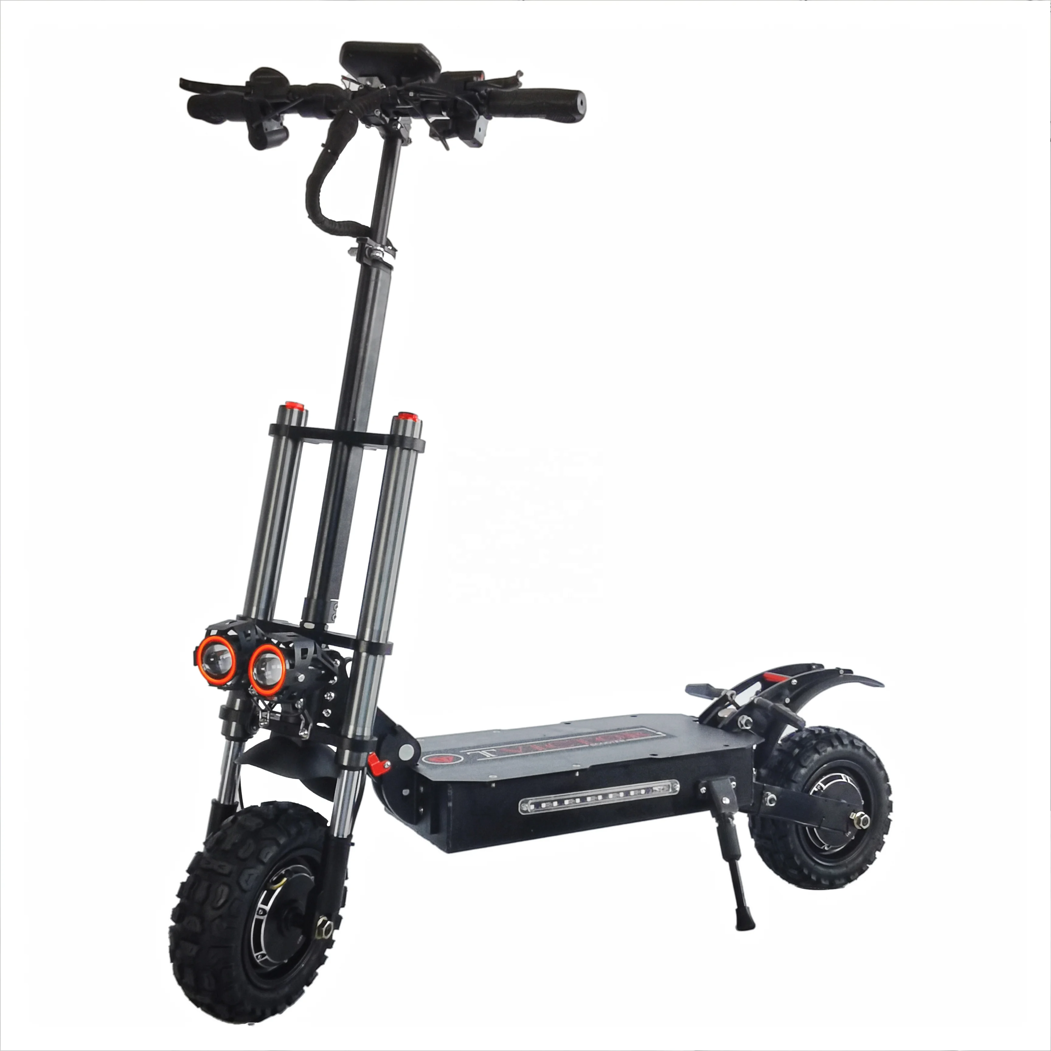 

CE certificated popular model TVICTOR 11 inch 5600W high speed off road e scooter electric scooters for adults, Black