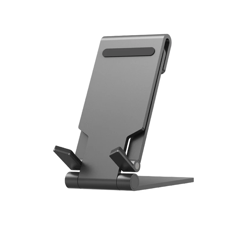 

Foldable Cell Phone Desktop Holder Adjustable Portable Phone Tablet Aluminum Stand Charging Dock for Smartphone Tablet Support