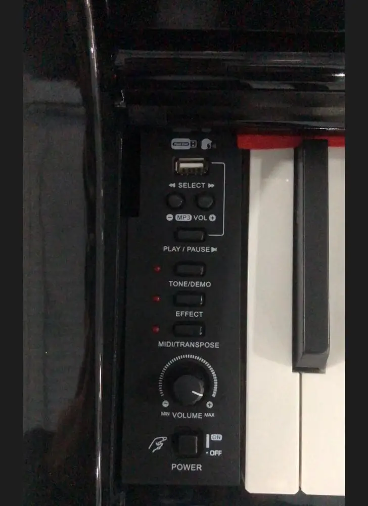 Upright 89 digital electronic piano 88 keys hammer action  keyboard  digital piano