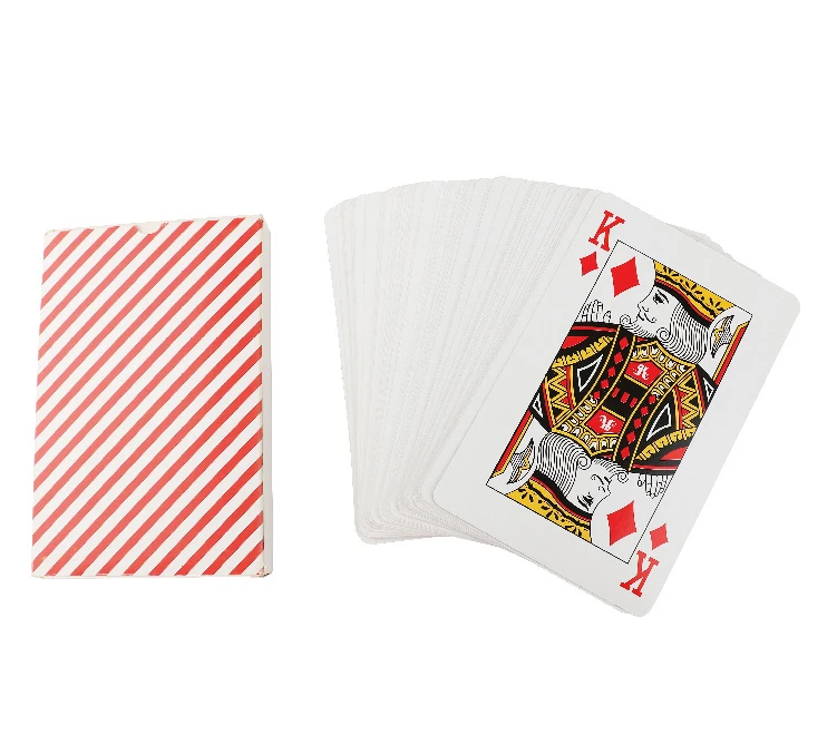 

Oversized poker entertainment game playing cards custom printing paper playing card, Customized