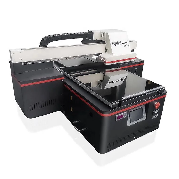 
Rainbow quick speed RB-4060 uv flatbed printer with dual DX8 heads printing machine 