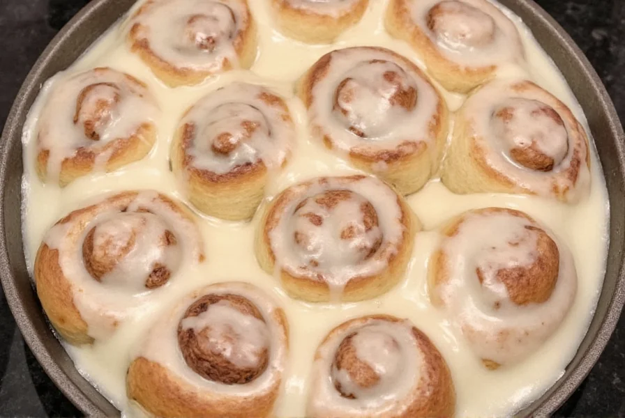 icing for homemade cinnamon rolls