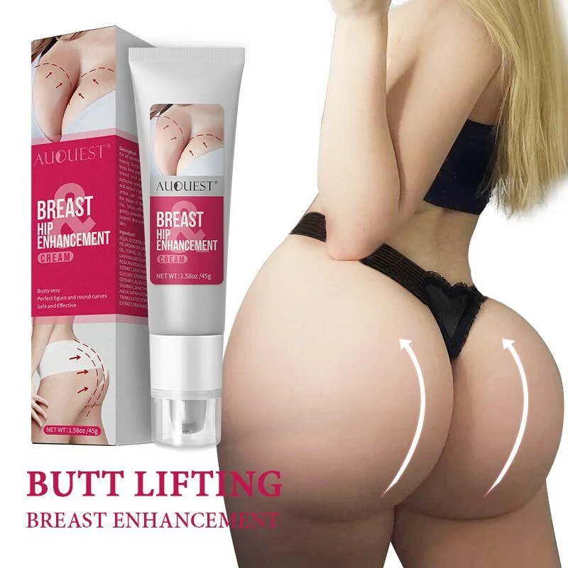 

AuQuest Natural Breast and Hips Enhancement Cream Lift Up Hips Big Breast Care Cream Boobs Enlargement Cream