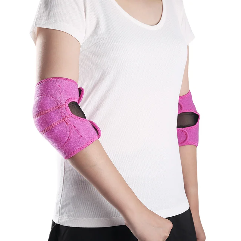

Quality Sports Elbow Pads Support Basketball Volleyball Badminton Elbow Arm Sleeve Protection, 2 colors