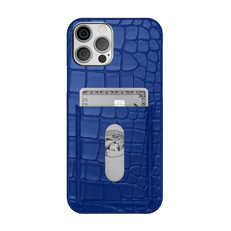 

Top quality fully factory manufacturer exotic real crocodile skin cover for iPhone 13 Mini, Various available