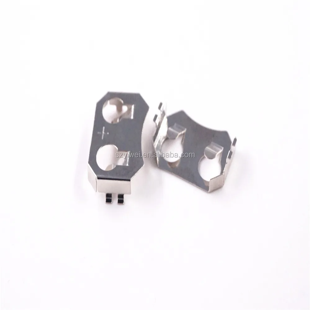 Coin Cell Retainer Cr2032 2032 2020 Smd Tab 20mm Battery Button Cell