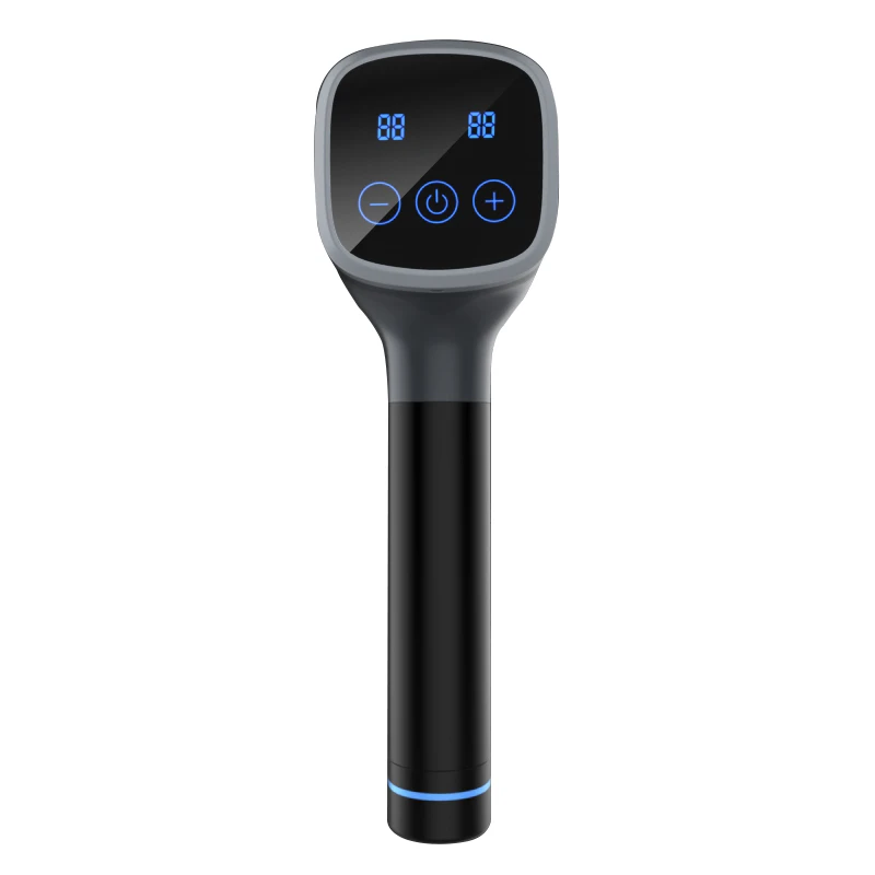 
Drop shipping deep tissue body muscle cordless massage gun with 5 replaceable heads 