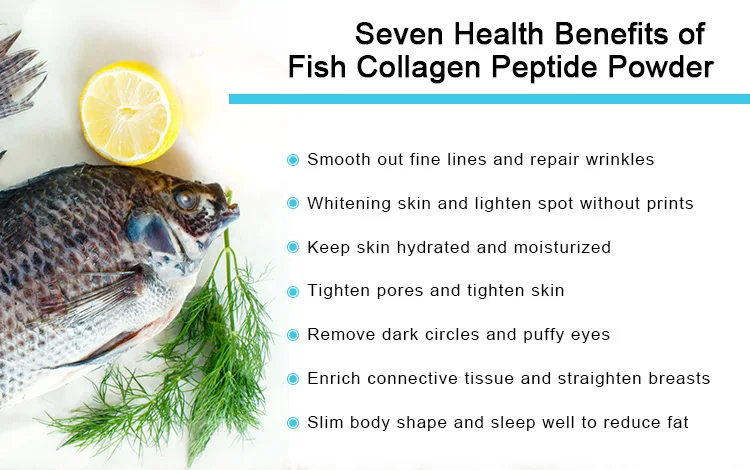 Edible Healthy Supplement 100% Pure Hydrolyzed Fish Scale Collagen ...