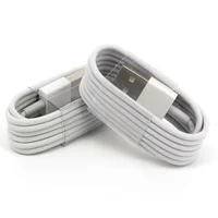 

Lot Wholesale Genuine USB Charging White Original Phone Charger Cable USB For iPhone Cable 11 X 6 7 8 Compatible with IOS 13