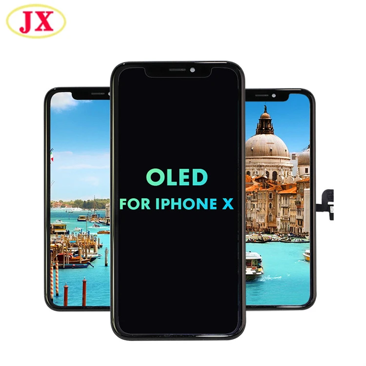 

Mobile Phone Lcds Oled Hard Flexible Lcd For Apple Iphone X Oled Lcd Screen Touch Display Replacement Gx Zy, White /black