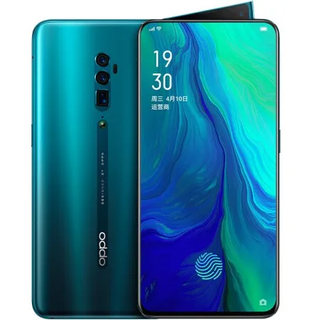 OPPO Reno 10x zoom 6.6"Full Screen Support NFC Side rotation camera Super Octa Core 48MP+13MP+8MP 4065mAh Fingerprint ID