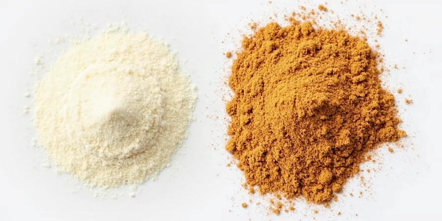 Professional chef using organic onion powder