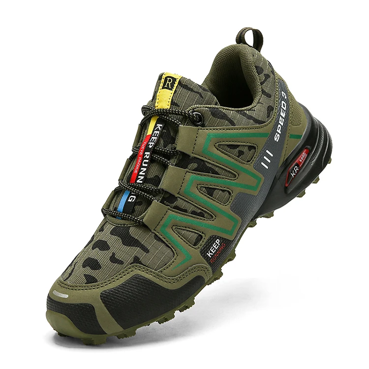 

Antiskid And Abrasion Resistant Outdoor Shoes Men Hiking Shoes Waterproof Outdoor Men Hiking Shoes, Optional