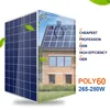 25 years warranty Polycrystalline 60 cell watts 285 JET panel solar