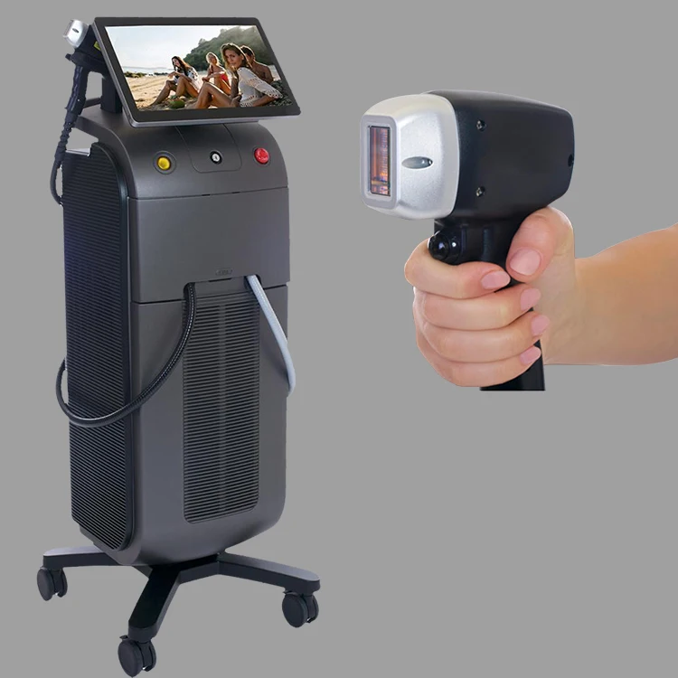 

New arrival salon beauty device three wavelength diode laser hair removal Soprano Laser Hair Removal Machine Beauty Equipment