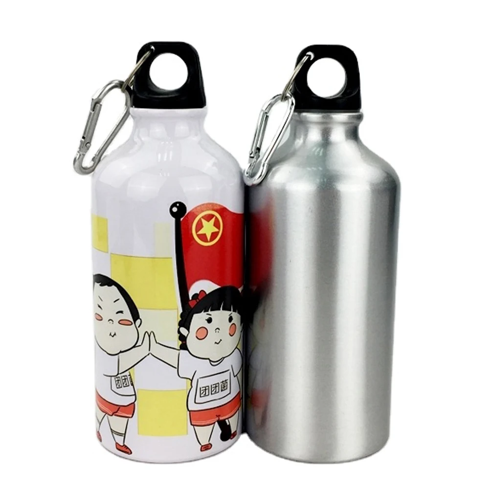 

NEW 500ml Aluminium Travel Bottle Sublimation Blank Sport Water Bottle For Promotion Gift