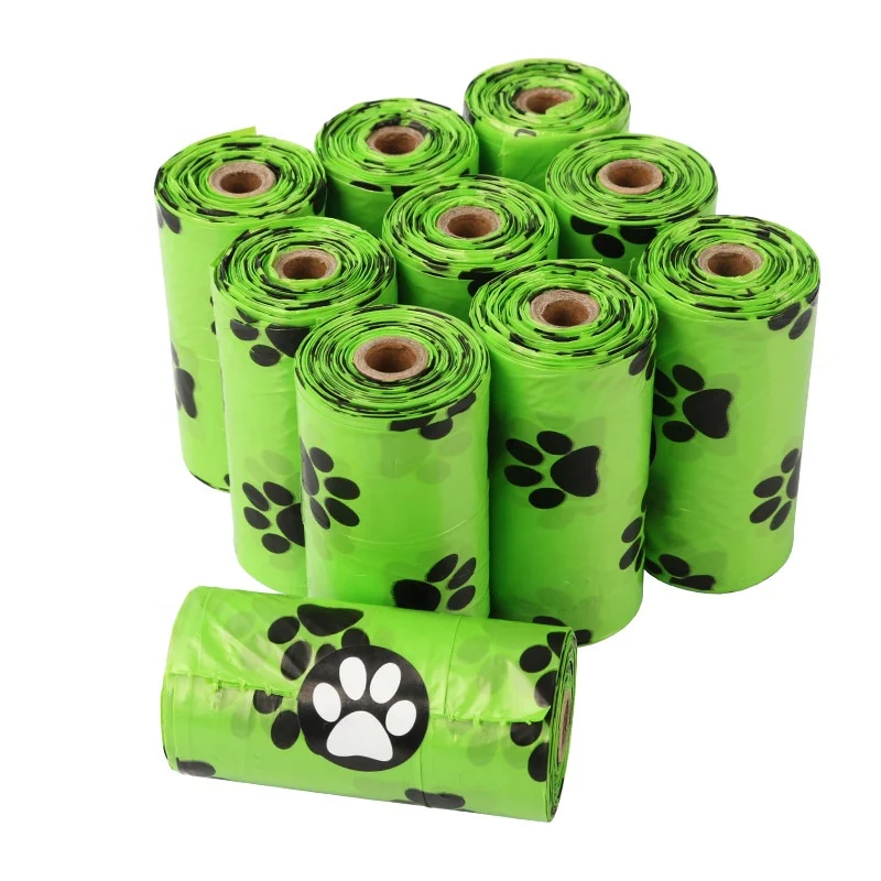 

Friendly compostable biodegradable dog poop bags pet waste bag dog poop bag, Green
