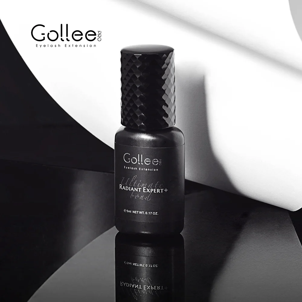 

Gollee Korea Volume Premium Eyelash Magic Latex Free Bottle Individual Adhesive Private Label Glue For Lashes Eye Lash Glue