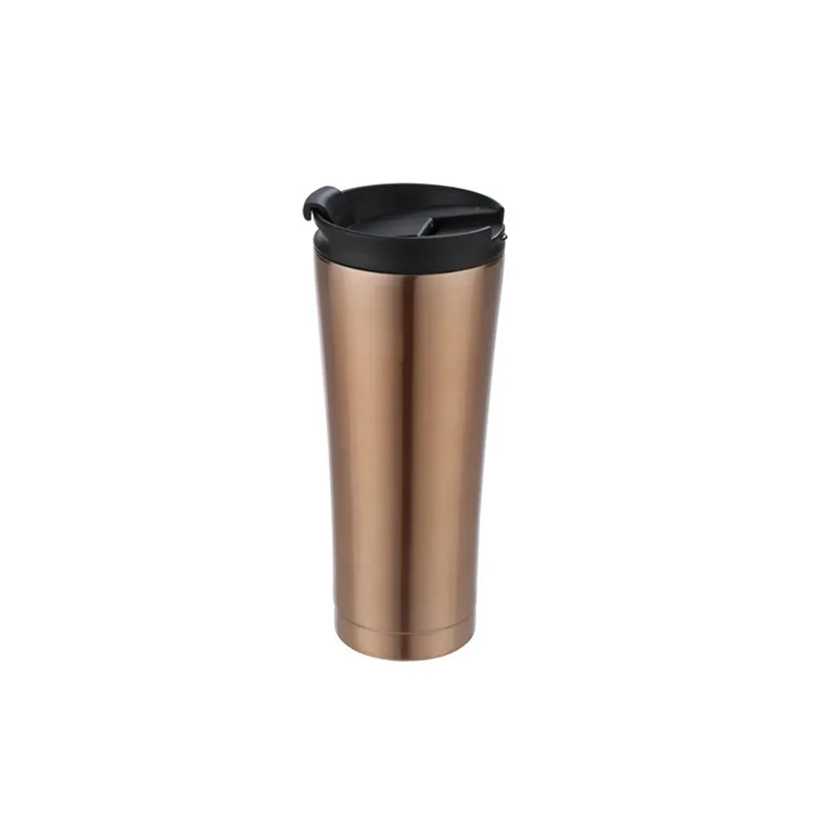

Custom Logo Double Wall Stainless Steel Travel Coffee Tumbler, Customized color