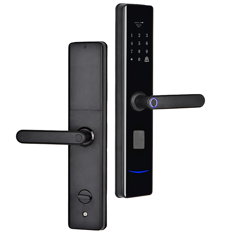 
ELA hot sale semi automatic smart electronic home security fingerprint door lock 