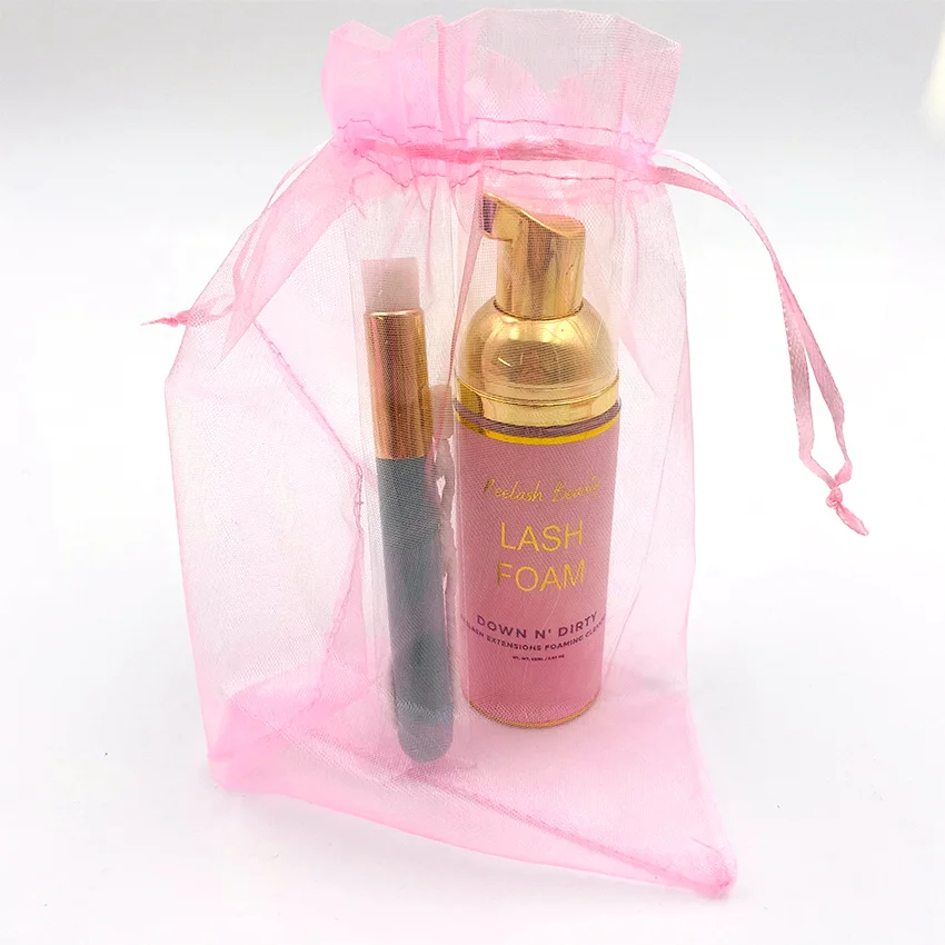 

Naturally gentle cleaning eyelash foam top quality eyelash shampoo private label popular eyelash shampoo kit, Transparent
