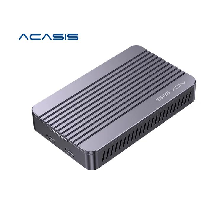 

ACASIS USB4.0 40Gbps NVME M.2 Aluminium SSD Enclosure 2TB and 5 in 1 Docking Station for laptop and macbook