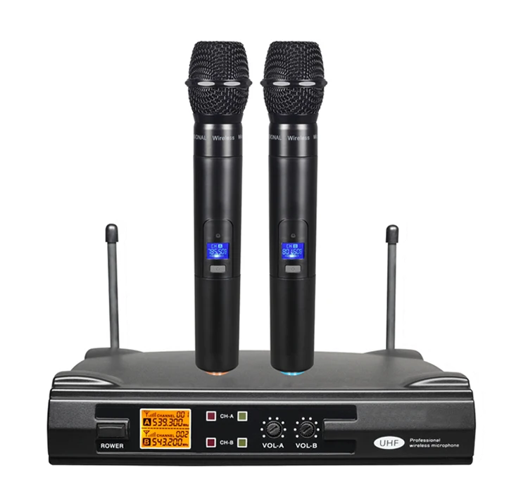 

Professional studio stage long range vocal artist UHF wireless conference condenser microphone with karaoke handheld microphones, As the picture shows