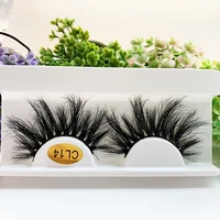 

2019 Top Quality 25mm 3D Mink Lashes Private Label Premium Mink Eyelashes 25mm Eyelashes Dramtic Long Lshes Eyelashes Mink