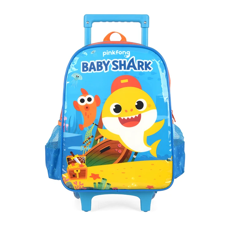 

Good Quality Cartoon Waterproof Trolley Backpack Children School Bag for Kids, Yellow/red