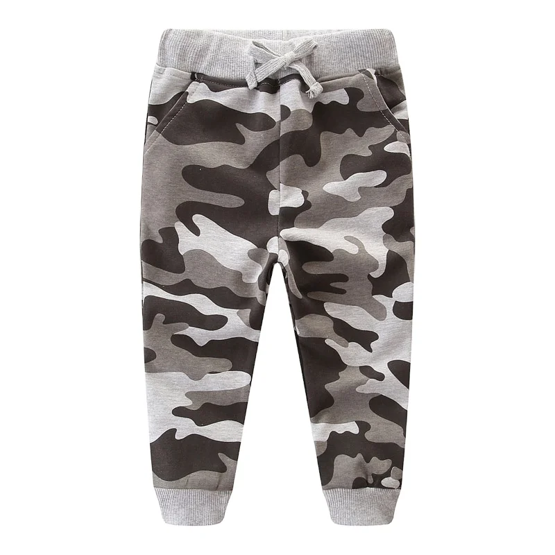 

Hot Selling Autumn Kid Boys Clothing Casual Cotton Camouflage Jogger Sport Pants of Toddler Clothes