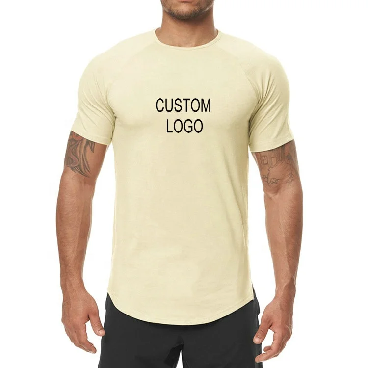 

Men O-neck Sport Tops Tees T-shirt Gym Training Short Sleeve Workout Breathable Men Fitness Tshirt