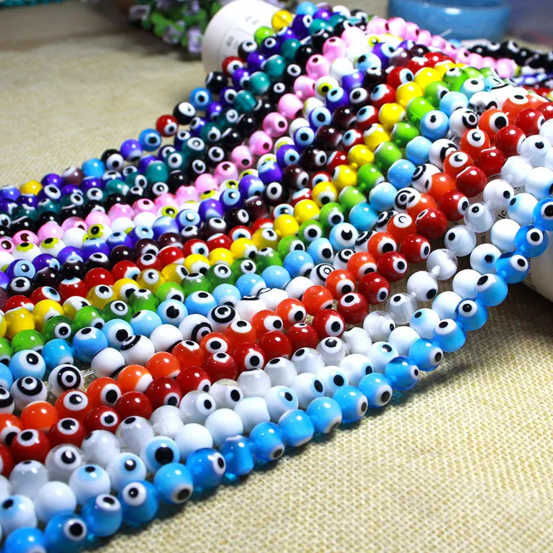 

JC Crystal Factory Direct Sell Turkish Glass Evil Eye Loose Beads