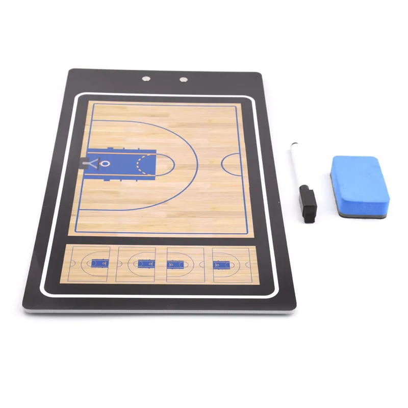 

Wholesale high quality portable basketball board teaching and training tactics magnetic tactical board erasable marker, Same as photo