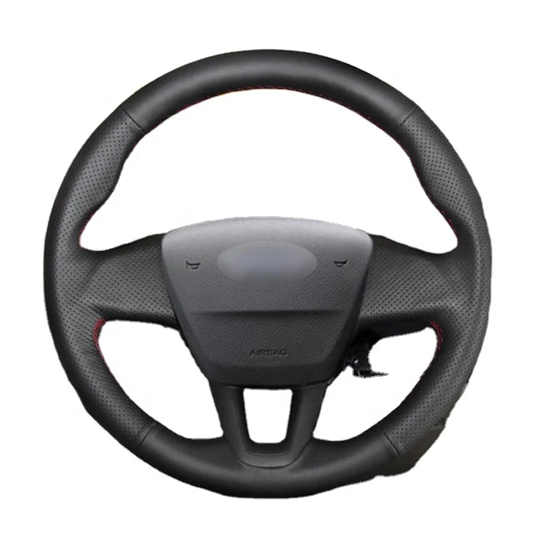 

Steering Wheel Cover for Ford Focus 3 2015-2018 without multi-function button wholesale price for you