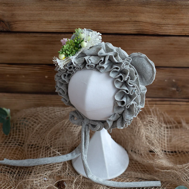 

Cute Baby Hat Photography Props Bonnet Price For Sale Crochet Hat Knitted Bonnet Newborn Lovely Bonnet