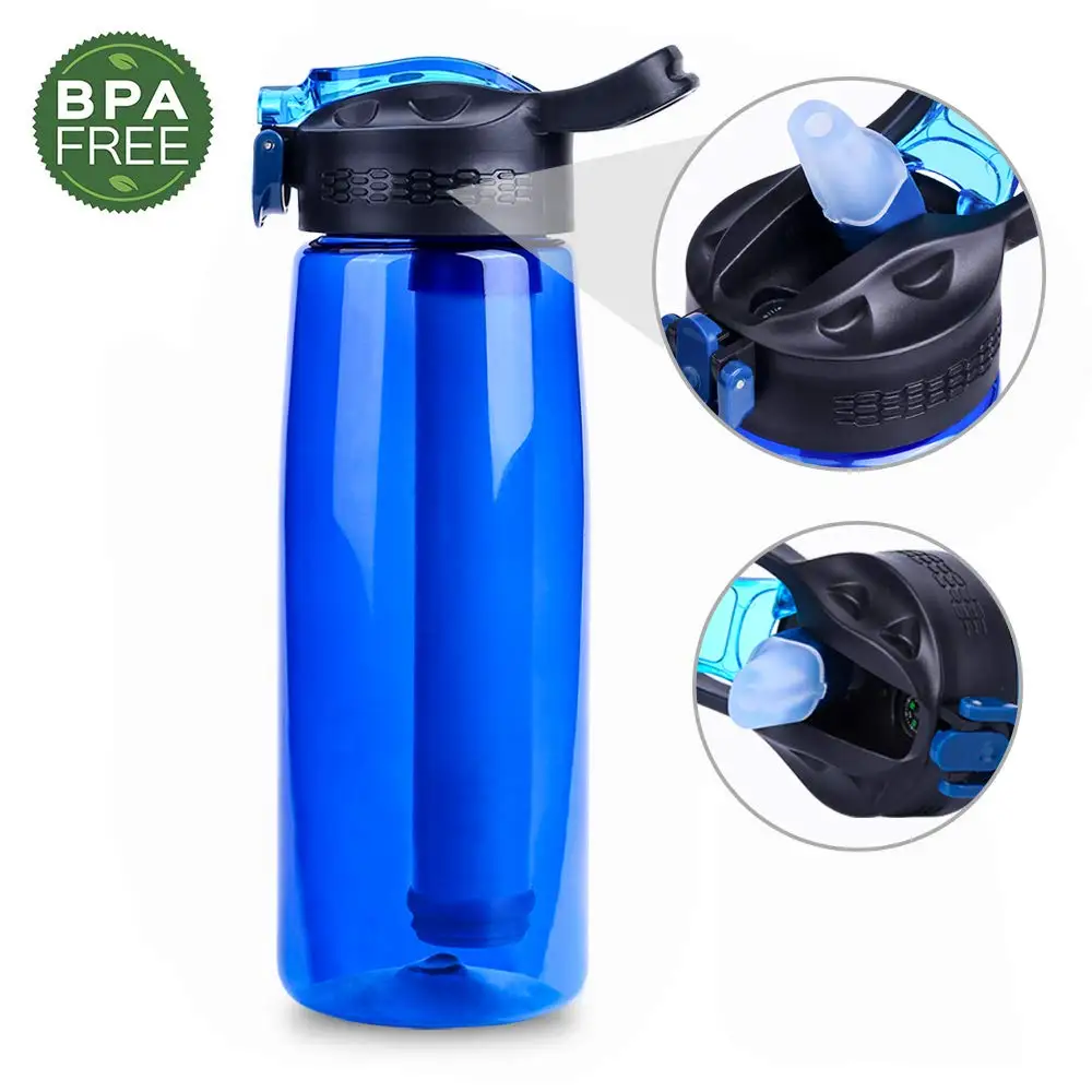 

new arrival high quality filter water bottle, Customized color acceptable