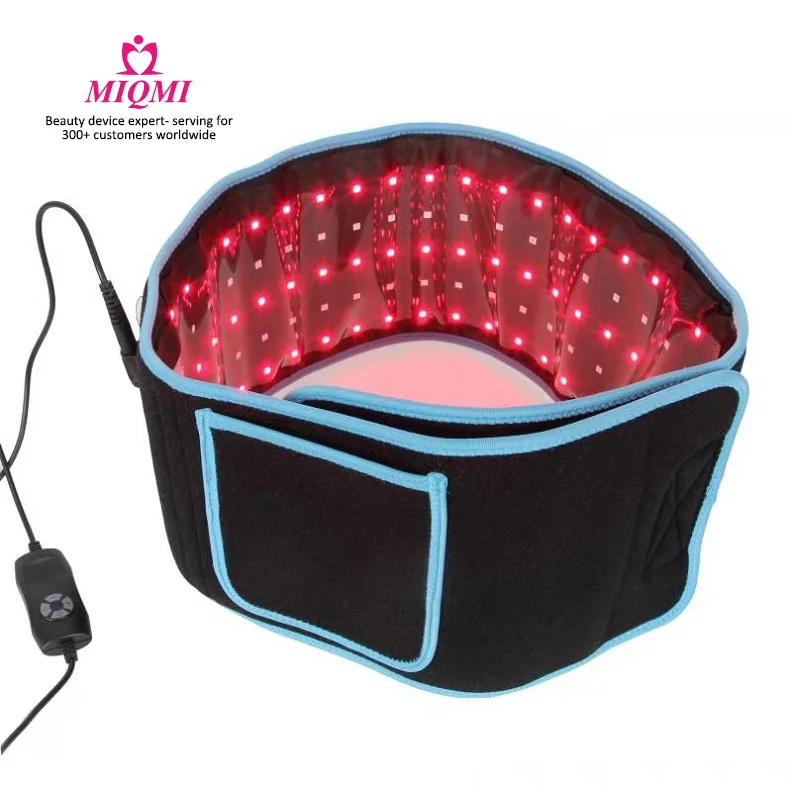

MIQMI Pain Relief Weight Loss Infrared Belt 660Nm 850Nm Red PDT Led Photon Light Panel Belt Therapy Wrap Machine