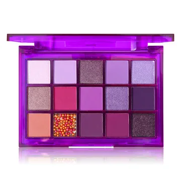 

sweetheart party 15 colours eye shadow palette glitter pearly matte color vibrant European and American makeup ucanbe, As photo