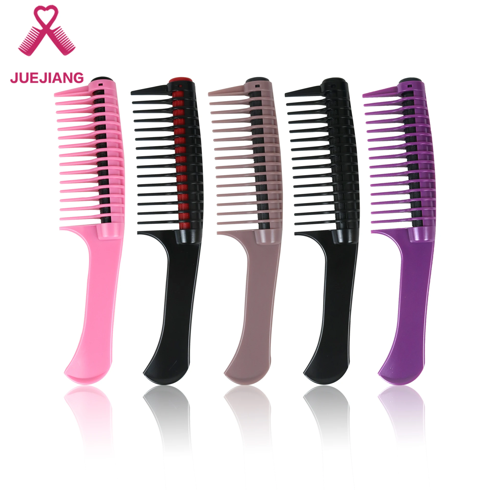 

Super Styling Hairdressing Large Tooth Comb With Oiled Tools Roller Comb Anti-tie Detangle Knot Hair Weaving, Customized
