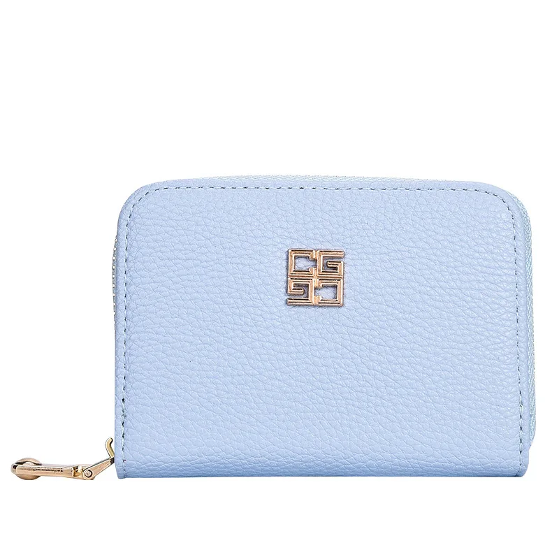 

Low MOQ personalize gift slim card holder wallet pu leather card holder wallet
