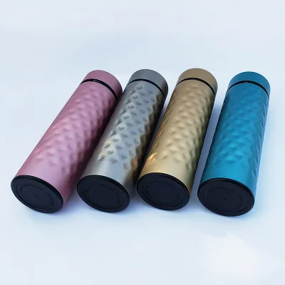 

Mikenda New design Thermos Vacuum Flasks Temperature Business vacuum thermos intelligent water bottle with color custom