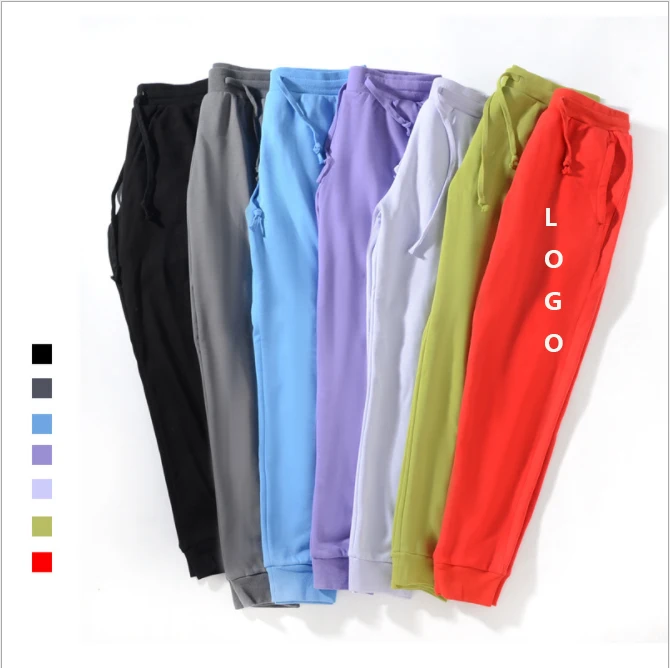 

Custom Cargo Cotton HeavyweightJoggers Pants Printed Men Sweatpants, Biack,gray,green