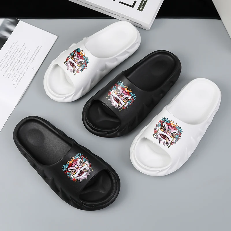 

Dropshipping Ladies Slippers Custom Logo Beach pantoufles Chinelo Black Sneaker Slides Slipper Indoor Slide Sandal For Women