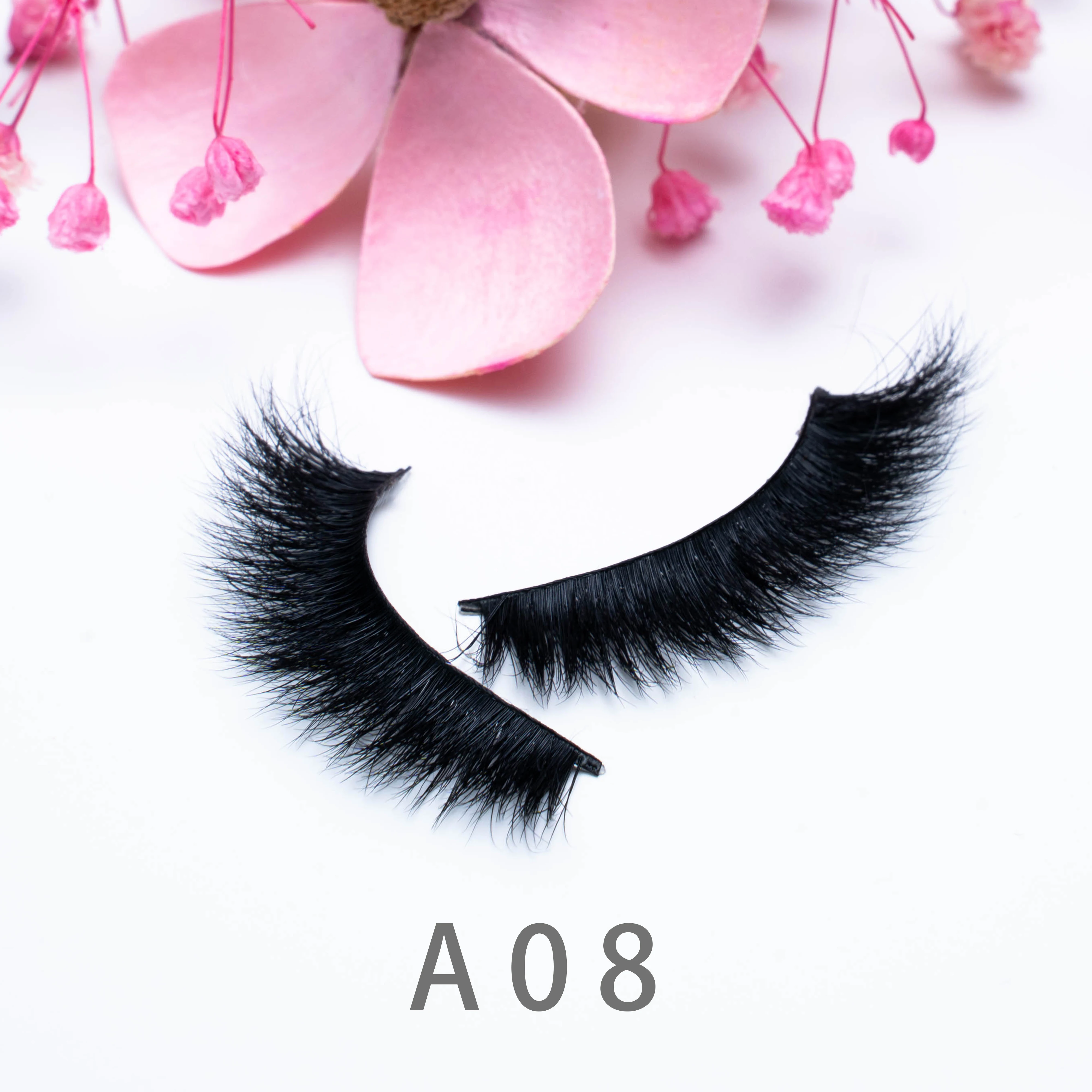 

100% Mink Eyelashes Mink False Lashes 100% Real Mink Fur 13-18mm False Eyelashes Handicraft