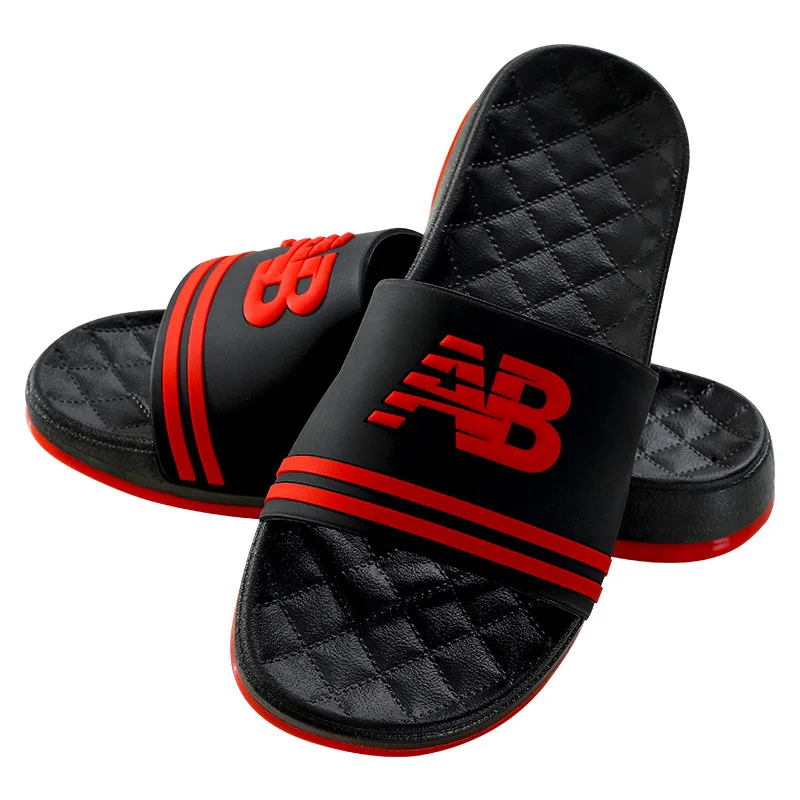 

RTS 2021 Hot sale Latest Fashion slides slipper casual non-slide Designers customized logo soft Men's Slippers, Picture