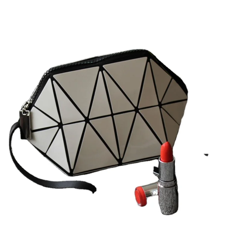 

Wholesale PU large capacity cosmetic bag personalized makeup clutch